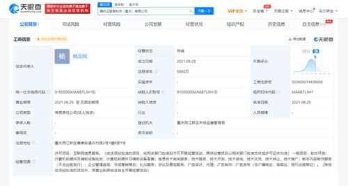 騰訊在渝設立云智服公司，注資5000萬加碼軟件開發與智能化服務